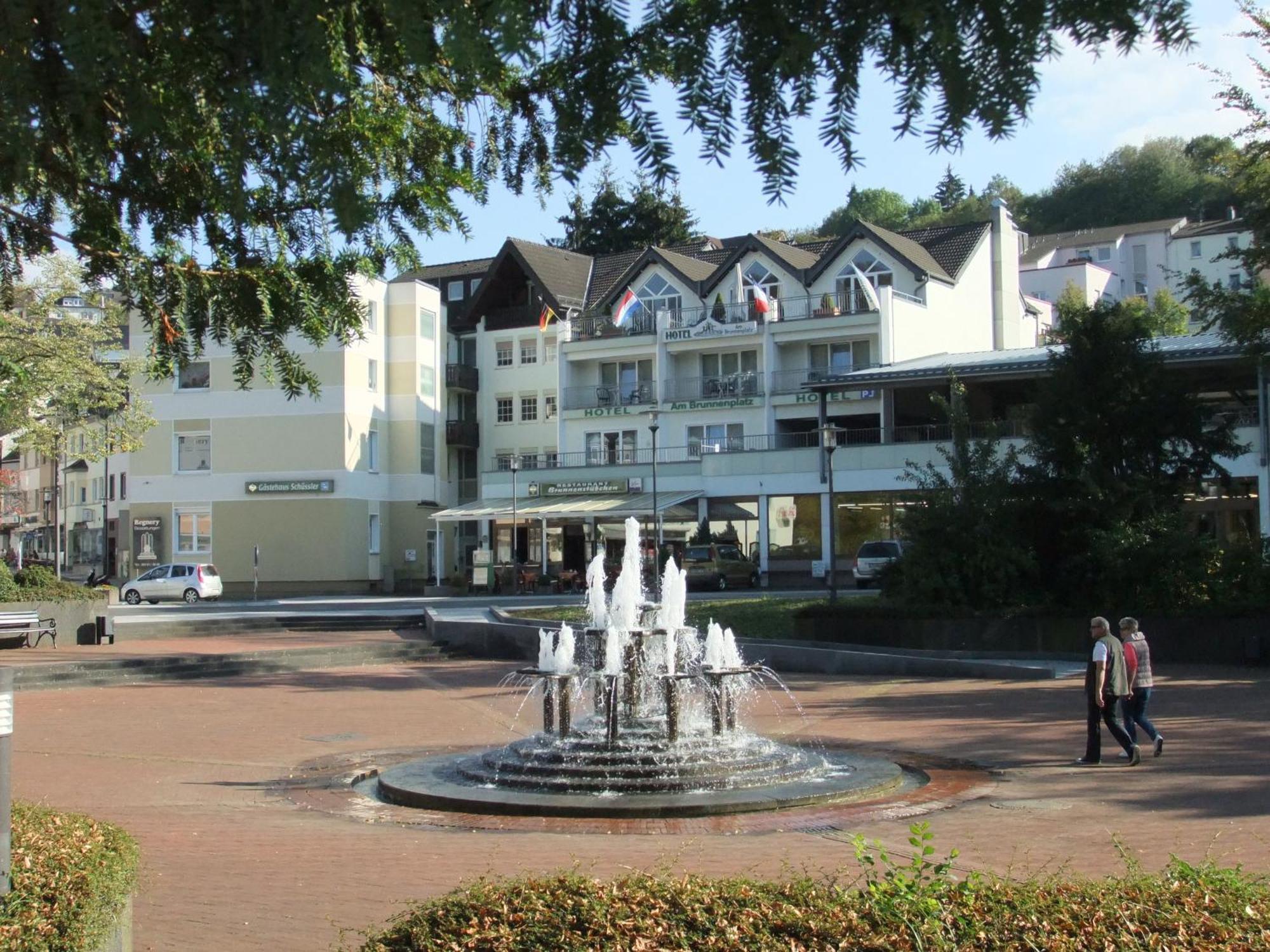 Hotel Garni Am Brunnenplatz 게롤슈타인 외부 사진
